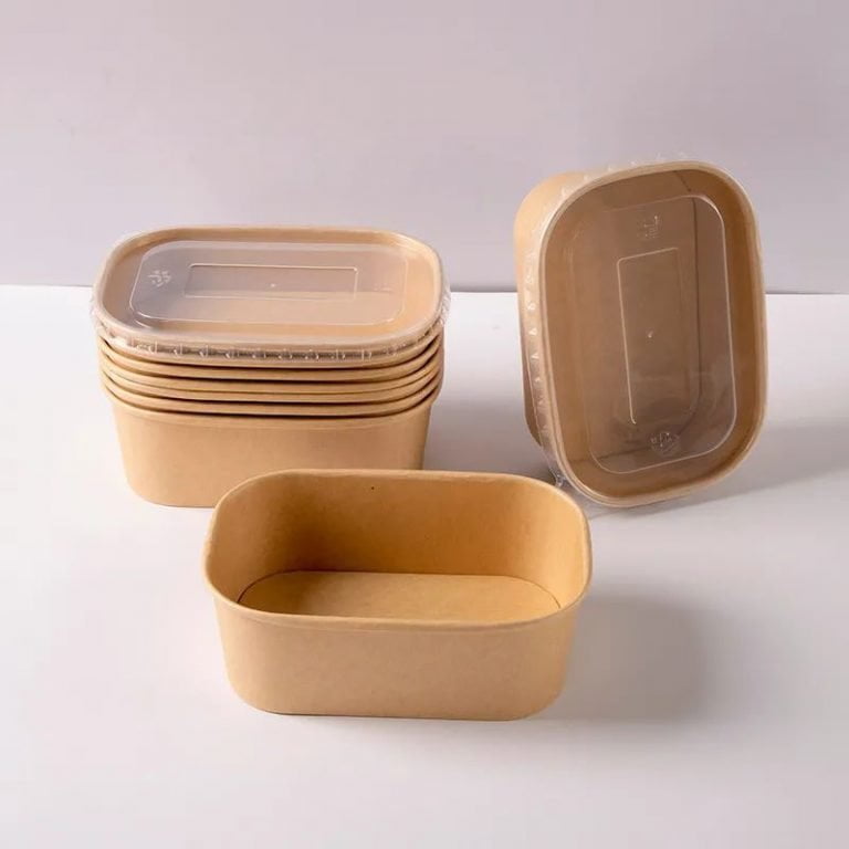 Rectangle paper bowls from Leabon Pack - LEABON INTL