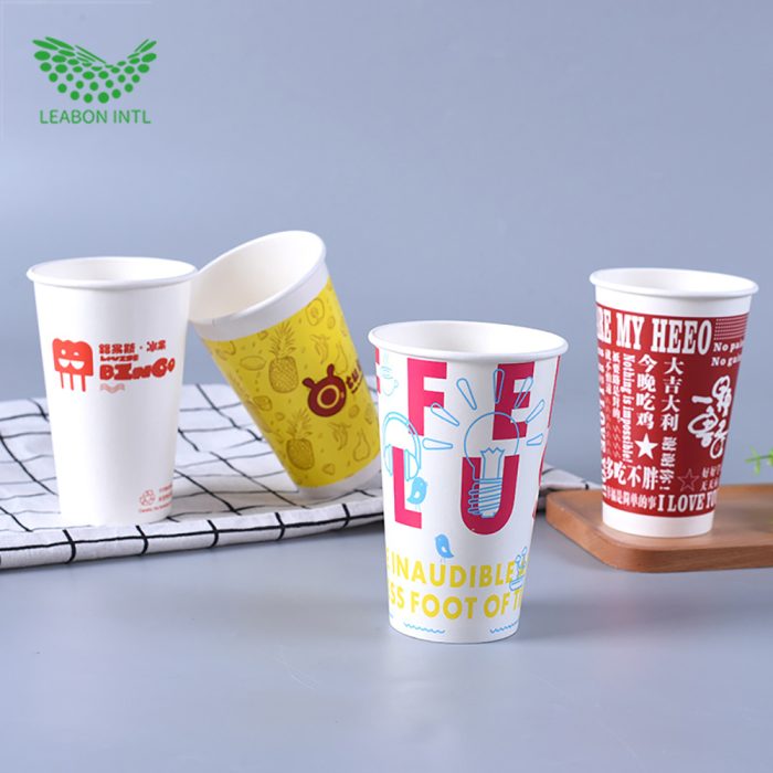 Biodegradable single wall paper coffee cups - Image 5