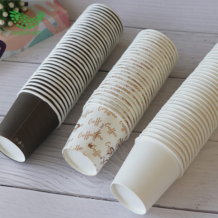 Biodegradable single wall paper coffee cups - Image 4
