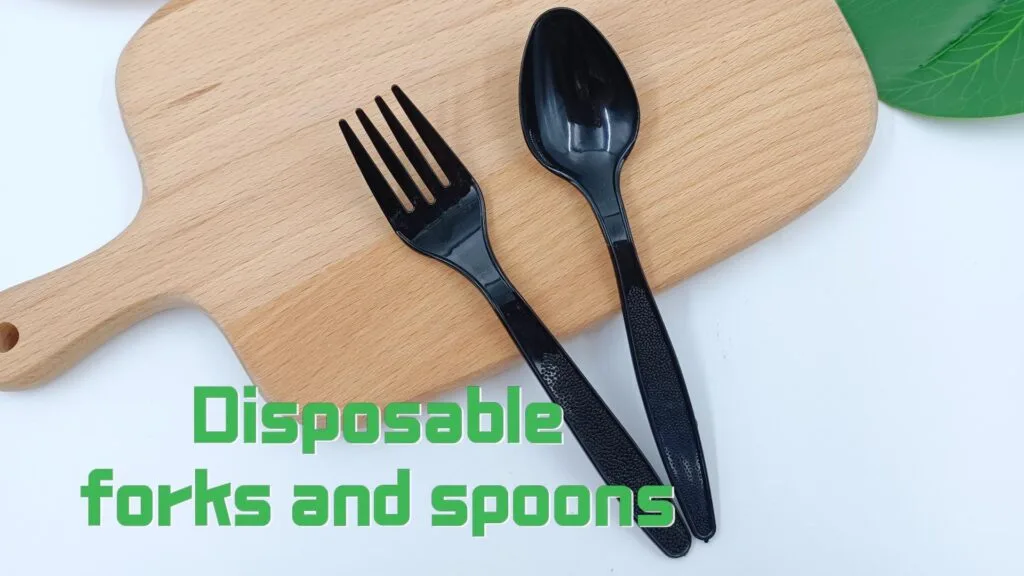 Easy Eating: The PS Disposable Forks and Spoons Experience.#leabonpack #custom #pscutlery