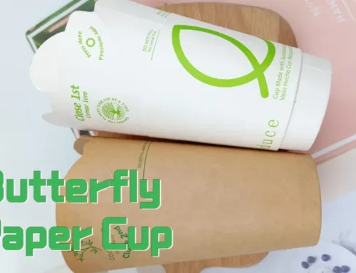Elevate Your Beverage Ritual: Introducing the Butterfly Paper Cups.#leabonpack #butterflypapercups
