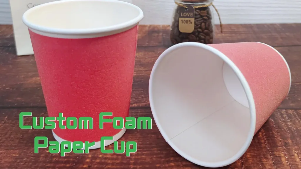 Enjoy hot drinks safely with eco-friendly, heat-insulated foam paper cups. #FoamPaperCup #Leabonpack