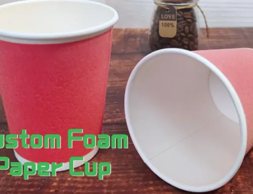 Enjoy hot drinks safely with eco-friendly, heat-insulated foam paper cups. #FoamPaperCup #Leabonpack