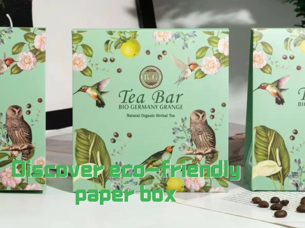 Discover eco-friendly paper box packaging that makes a difference!#leabonpack #kraftbox #takeaway